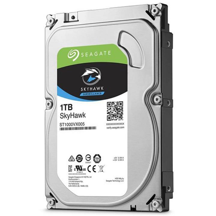 هارددیسک اینترنال سیگیت مدل SkyHawk ST1000VX005 ظرفیت 1 ترابایت Seagate SkyHawk ST1000VX005 Internal Hard Drive -1TB